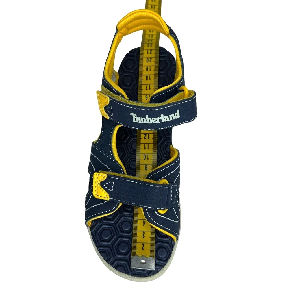 Timberland Adventure Seeker Youth Boys Outdoor Sport‎ Sandals Size 2 Blue Yellow